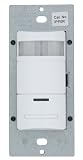 Leviton IPP0R-1LW Decora 15A Remote Manual-On Occupancy Sensor, 3-Way, White