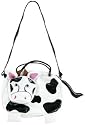 Cow Kidorable Shoulder Bag/ Purse with Detachable Strap