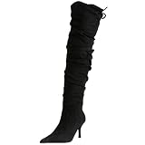 Miss Me Women's Rhoda-7 Over-The-Knee Slouch Boot