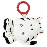 Plush Brainy Baby Fold out Friend Zebra 12