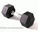 CAP Barbell 3 lb. Rubber Hex Dumbbell - Single