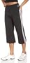 adidas Women's Power Skim Capri, Black/White, Small