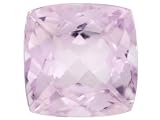 AVG 7.25CT 11X11MM CUSHION KUNZITE
