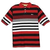 Rocawear - Rocawear Short-Sleeved Striped Polo Shirt
