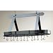 Old Dutch 36-by-18-Inch Oval Pot Rack, Graphite