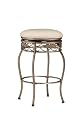 Hillsdale 4358-827 Bordeaux Backless Swivel Counter Stool