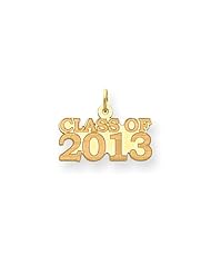 14k Class Of 2013 Charm