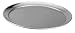 PIZZA PLATE, 18" D, WIDE RIM, BEADED EDGE, 18 GAUGE HARD ALUMINUM