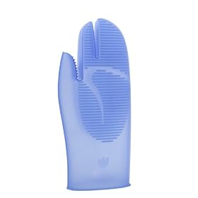 Pavoni 17842350 Blue Silicone Heat Resistant Oven Glove