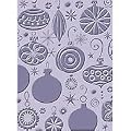 Cuttlebug A2 Embossing Folder: Christmas Ornaments