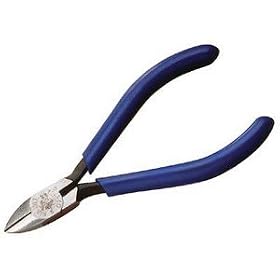 Click here to buy Klein Diagonal Cutter, Midget, Standard, SF, 4 3 16 OAL by Klein Tools Inc.