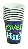 OVER THE HILL 9 OZ PARTY CUPS PKG OF 8