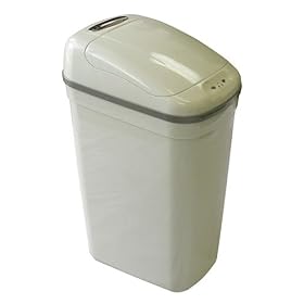 iTouchless Hands-Free Infrared Automatic Plastic Trashcan, 8 Gallon (30 Liter)