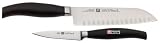 J.A. Henckels Twin Five Star 2-Piece Hollow Edge Knife Set