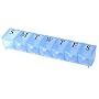 Apex 7-Day Pill Organizer, Ultra Bubble-Lok, 1 organizer (Pack of 2)