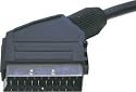 Path CS01-150 Moulded SCART Lead - 1.5m