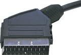 Path CS01-150 Moulded SCART Lead - 1.5m