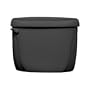 American Standard 735083-400.178 Cadet/Glenwall Right Height Elongated Toilet Tank Cover, Black