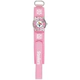 NFL Kids' FF1-PIT Future Star Series Pittsburgh Steelers Pink Watch