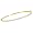 Diamond Fascination 14K Yellow Gold Diamond Accent 7 Inch Bangle