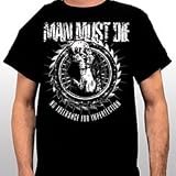 Man Must Die - No Tolerence For Imperfection T-Shirt, XL