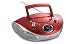 Lenco SCD 20 CD-Player mit Radio rot
