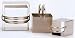 Set of 4 Square Biscuit Cutters BSQ 4