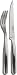 Steak Knife and Fork Set - All Stainless Steel
