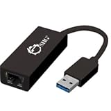 SIIG Network JU-NE0211-S1 Ethernet 10/100/1000Mbps USB 3.0 Adapter Brown Box