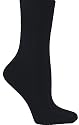 Ladies Black Flat Knit Health Socks- Diabetic Socks