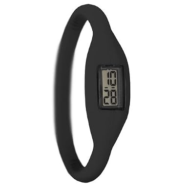 Black to White Mood-Activated Unisex Color Changing Rubber Watch for Adults and Kids
