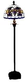 Michigan Wolverines Stained Glass Floor Lamp