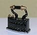 Dollhouse Miniature Heidi Ott Vintage Design Metal Iron