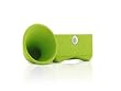 PORTABLE AMP FOR IPHONE HORN STAND GREEN (PORTABLE AUDIO/CELLULAR ACCESSORIES)