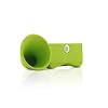 Bone Horn Stand Lautsprecher aus Silikon f�r iPhone 4S / 4 gr�n