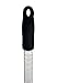 Zester Grater - Sharp Stainless Steel Blade, Black Sure-Grip Handle & Snap on Safety Cover - PLUS 2 Bonus Items - Vegetable Peeler & Paring Knife - By Horizon Home Products