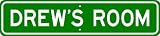 DREW ROOM SIGN - Personalized Gift Boy or Girl, Aluminum