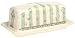 Pfaltzgraff Naturewood Stoneware Covered Butter Dish