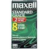 Maxell T-160 Std Standard Grade Videocassette For Time-Lapse Use