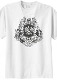 Big Mens Vintage Lions Crest T-Shirt (Big & Tall and Regular Sizes)