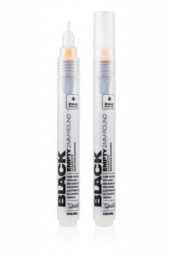 Montana Black Empty Marker 2Mm Round