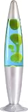 green blue lava motion lamp