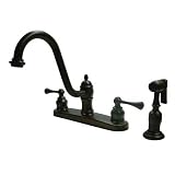 Vintage 8 Kitchen Faucet With Brass Sprayer