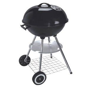 Lifestyle 17inch Charcoal Kettle BBQ Grill