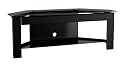 Sonax 54" Wide Plasma/LCD/DLP TV Stand, Black Finish