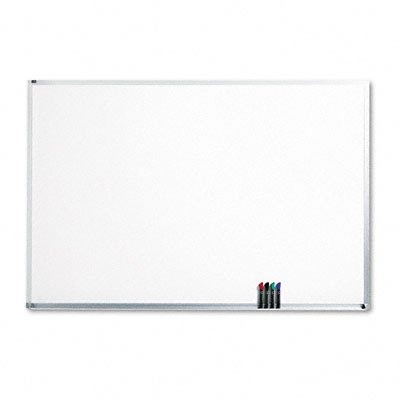 Quartet DuraMax Porcelain Whiteboard 6 x 4 Feet Aluminum Frame