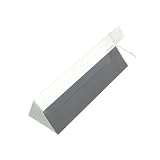 5" Optical Glass Triple Triangular Prism Physics Teaching Light Spectrum 13cm