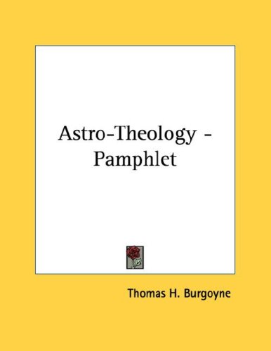 Astro-Theology - Pamphlet