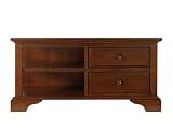 American Perspective Square Storage Cocktail Table