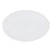 Hoffmaster 327133 Scalloped Oval Wastebasket Liner, 9" Length x 6" Width, White (Case of 2000)